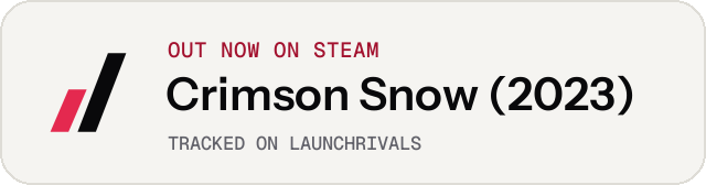Light launch badge for Crimson Snow (2023)