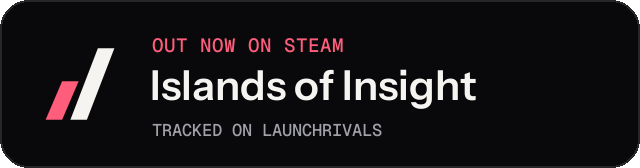 Dark launch badge for Islands of Insight