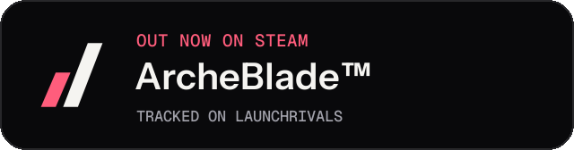 Dark launch badge for ArcheBlade™