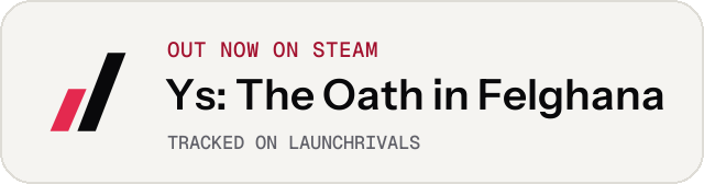 Light launch badge for Ys: The Oath in Felghana