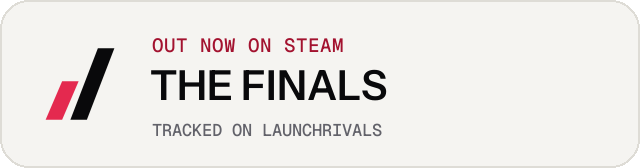 Light launch badge for THE FINALS