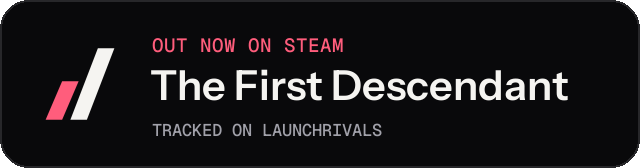Dark launch badge for The First Descendant