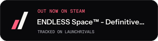 Dark launch badge for ENDLESS Space™ - Definitive Edition