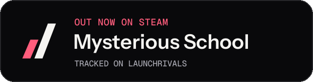 Dark launch badge for Mysterious School
