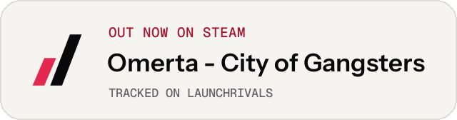 Light launch badge for Omerta - City of Gangsters