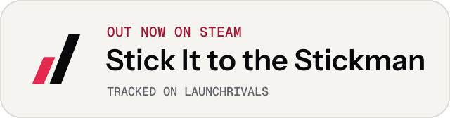 Light launch badge for Stick It to the Stickman