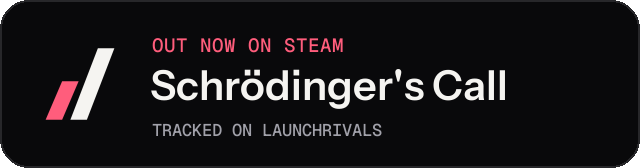 Dark launch badge for Schrödinger's Call