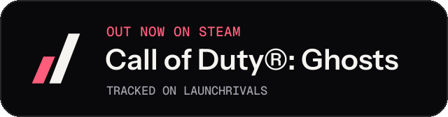 Dark launch badge for Call of Duty®: Ghosts