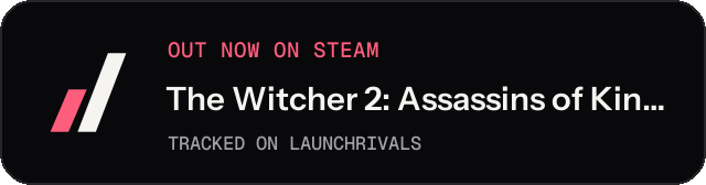 Dark launch badge for The Witcher 2: Assassins of Kings Enhanced Edition