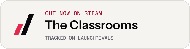 Light launch badge for The Classrooms