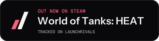Dark launch badge for World of Tanks: HEAT