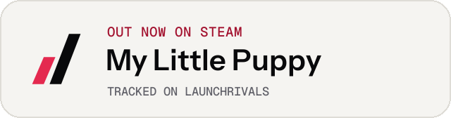 Light launch badge for My Little Puppy