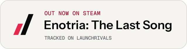 Light launch badge for Enotria: The Last Song