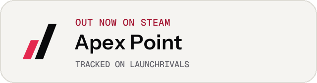 Light launch badge for Apex Point