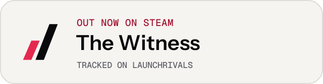 Light launch badge for The Witness