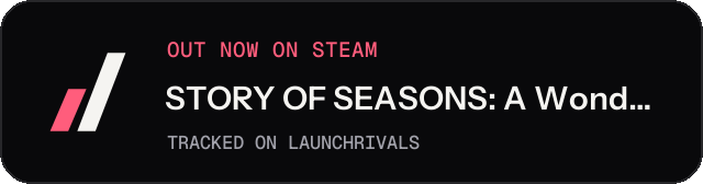 Dark launch badge for STORY OF SEASONS: A Wonderful Life