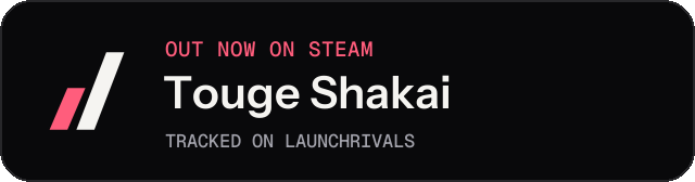 Dark launch badge for Touge Shakai