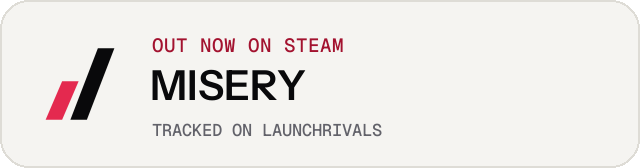 Light launch badge for MISERY