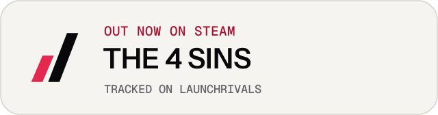 Light launch badge for THE 4 SINS