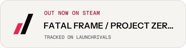 Light launch badge for FATAL FRAME / PROJECT ZERO: Mask of the Lunar Eclipse