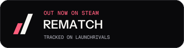 Dark launch badge for REMATCH