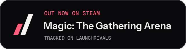 Dark launch badge for Magic: The Gathering Arena