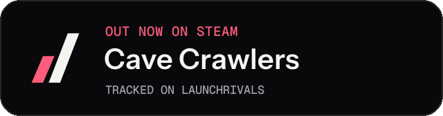 Dark launch badge for Cave Crawlers