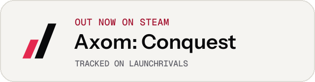 Light launch badge for Axom: Conquest
