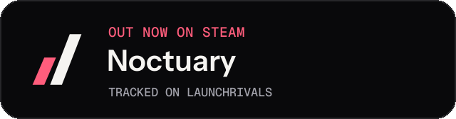 Dark launch badge for Noctuary