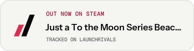 Light launch badge for Just a To the Moon Series Beach Episode