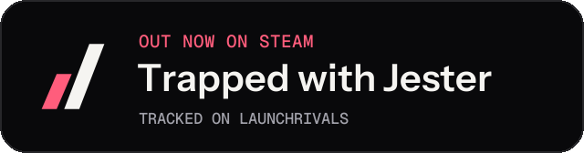 Dark launch badge for Trapped with Jester