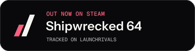 Dark launch badge for Shipwrecked 64