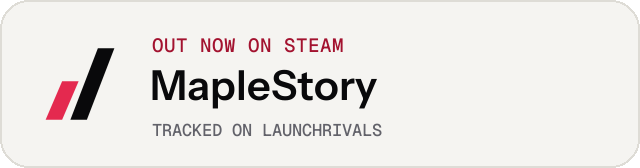 Light launch badge for MapleStory