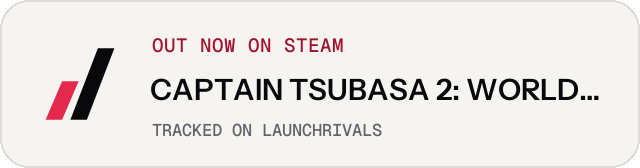 Light launch badge for CAPTAIN TSUBASA 2: WORLD FIGHTERS