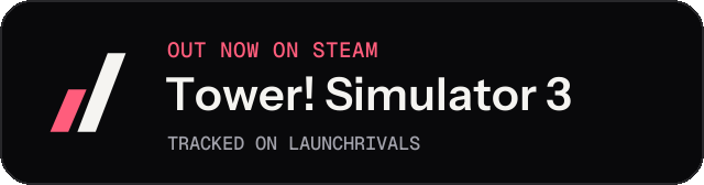 Dark launch badge for Tower! Simulator 3