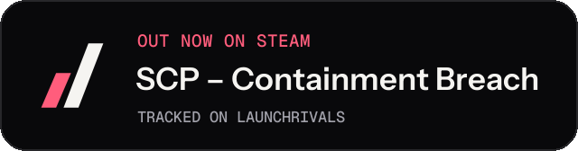 Dark launch badge for SCP – Containment Breach
