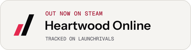 Light launch badge for Heartwood Online