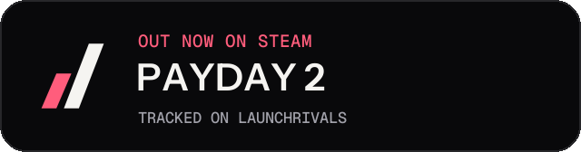 Dark launch badge for PAYDAY 2