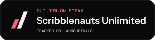 Dark launch badge for Scribblenauts Unlimited