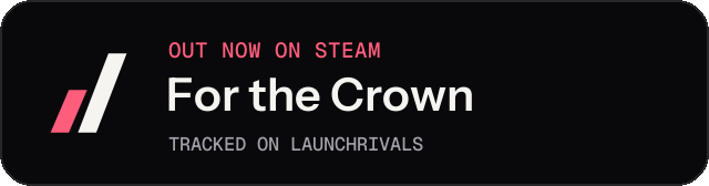 Dark launch badge for For the Crown