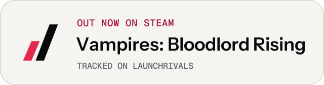 Light launch badge for Vampires: Bloodlord Rising