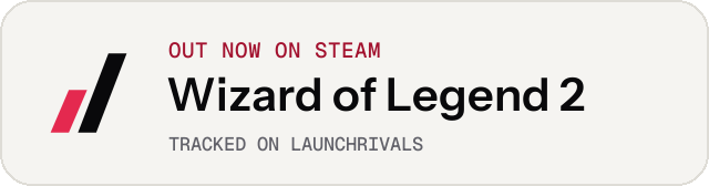 Light launch badge for Wizard of Legend 2