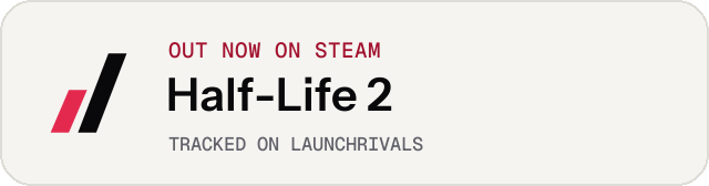 Light launch badge for Half-Life 2