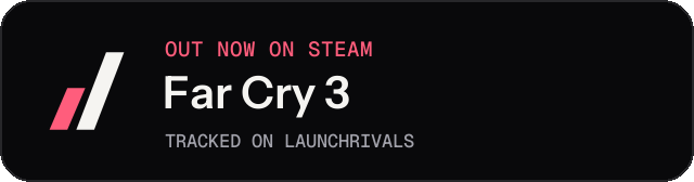 Dark launch badge for Far Cry 3