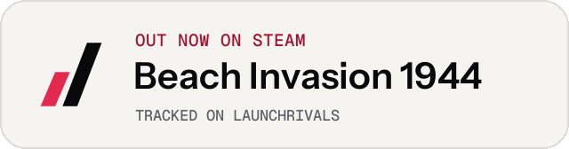 Light launch badge for Beach Invasion 1944