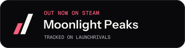 Dark launch badge for Moonlight Peaks