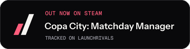 Dark launch badge for Copa City: Matchday Manager
