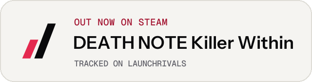 Light launch badge for DEATH NOTE Killer Within