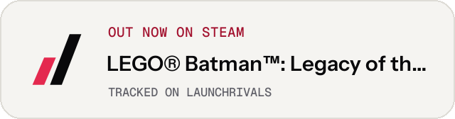 Light launch badge for LEGO® Batman™: Legacy of the Dark Knight