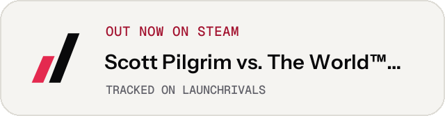 Light launch badge for Scott Pilgrim vs. The World™: The Game – Complete Edition